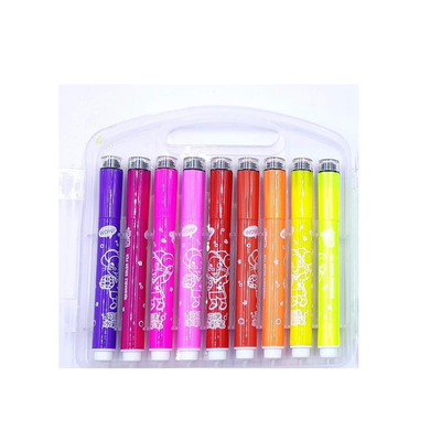 Sketch Pen Washable Nib Sketch Pens with Washable Ink (Set of Multi Color)
