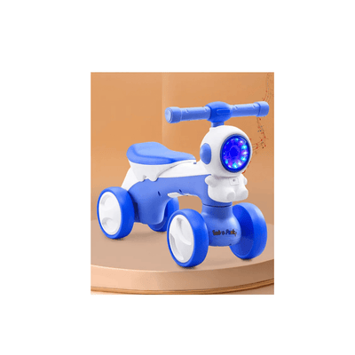 Baybee Toys Baybee Astronaut Shape Manual Push Ride on with LED Lights & Music For Kids