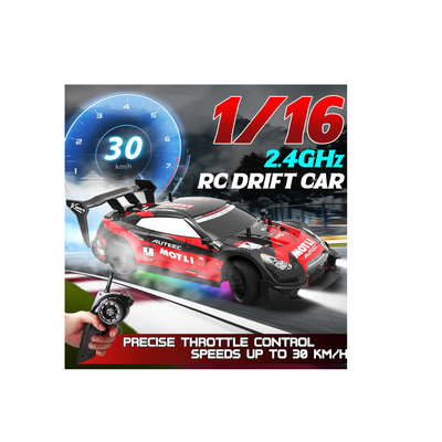 Toy Rush Scale RC Drift Car High-Speed 4WD Racing & Drifting Fun for Kids