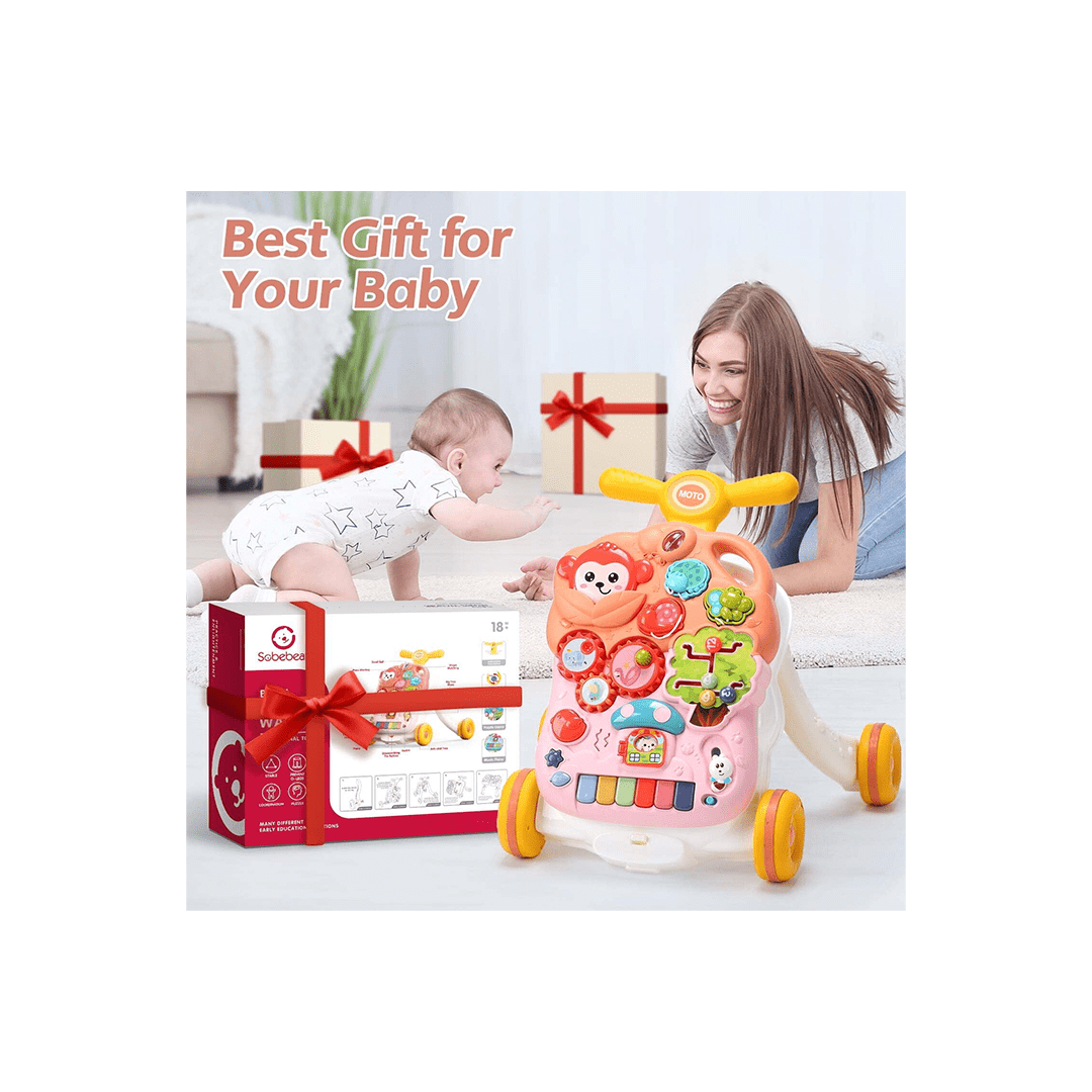 Baan Toys Toys Baan Toys 2 in 1 Baby Detachable Walker For Kids (6-18 Months)