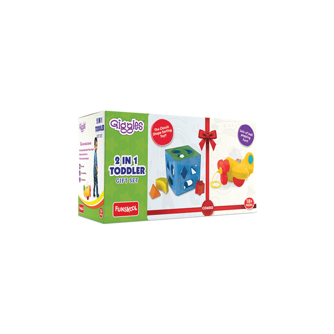 Funskool Toys Funskool Giggles 2 in 1 Toddler Gift Set (18 Months+)