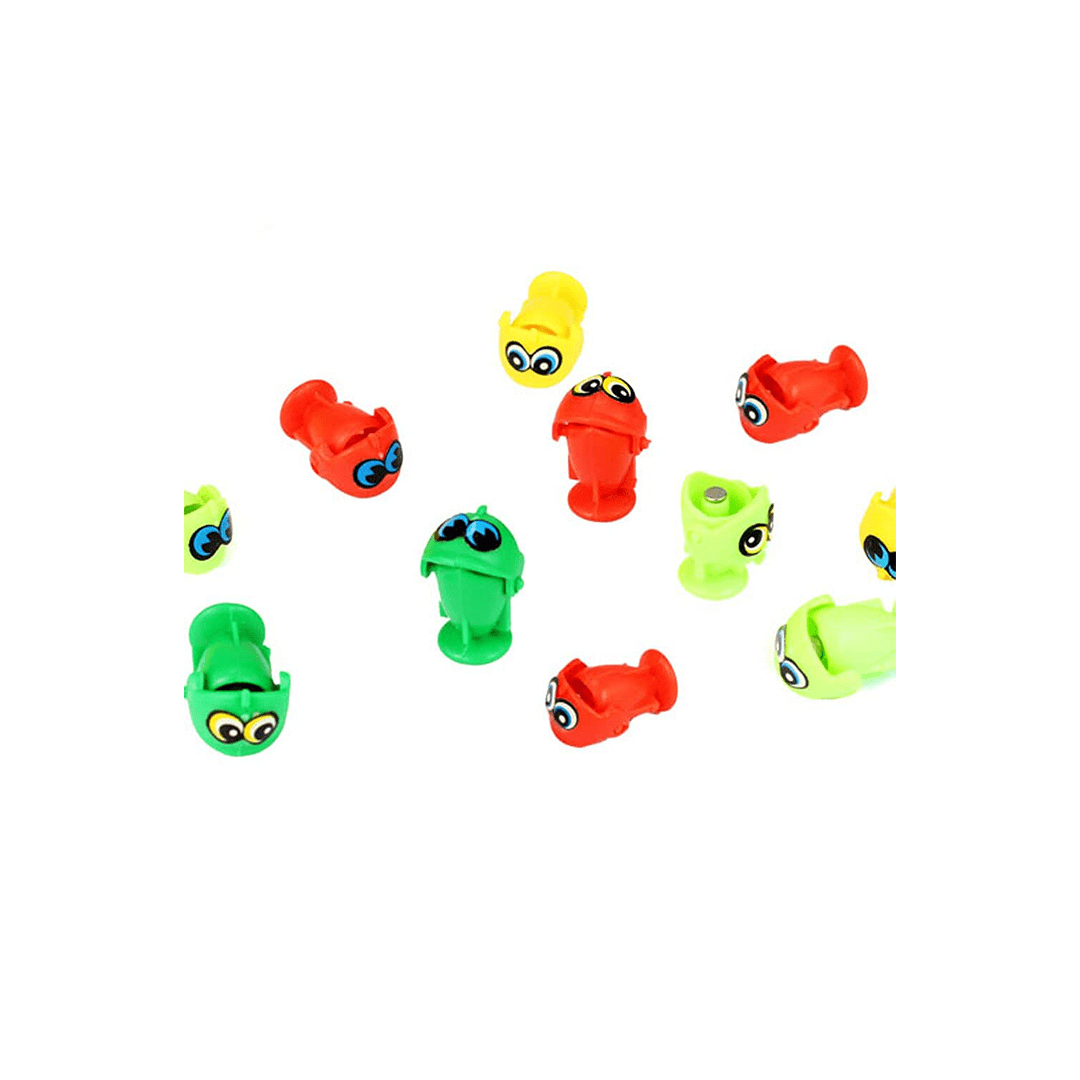 Baan Toys Toys Baan Toys 32 Pieces Magnetic Fish Catching Game Fishing Game with Music with 4 Rotating Fish Ponds with 4 Magnetic Sticks (3 Years+)