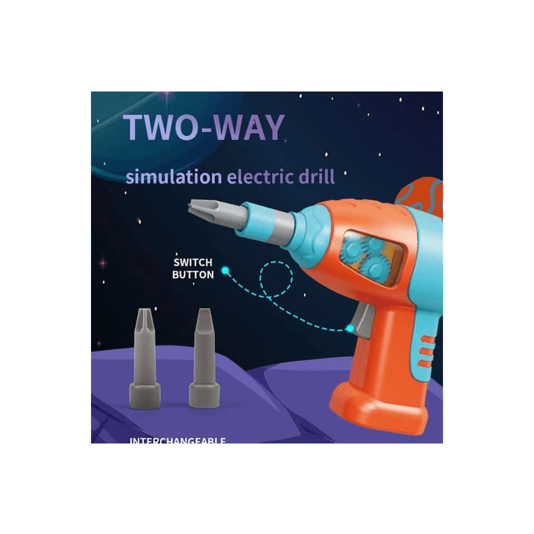 Baan Toys toys Baan Toys 3D Screw Puzzle Space Adventure Kids Drill Set Building Blocks Toys For Kids (3 Years+)