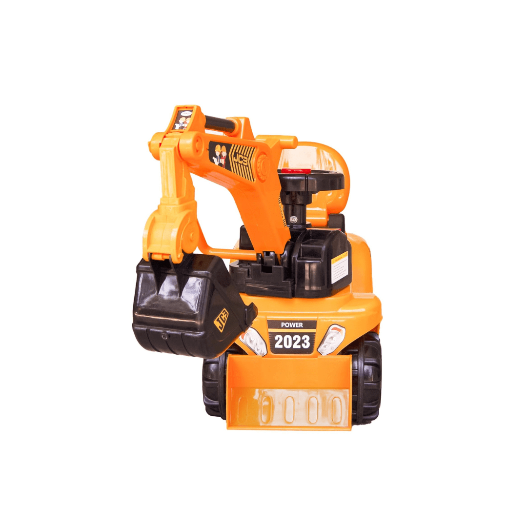 4kids Toys 4Kids JCB Ride-On Excavator Bulldozer Truck For Kids