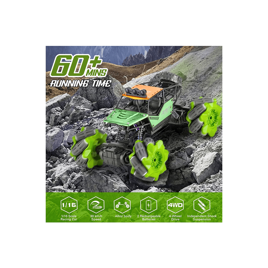 Baan Toys Toys Baan Toys All-Terrain Remote Control Car Toy 4WD For Kids (6 Years+)