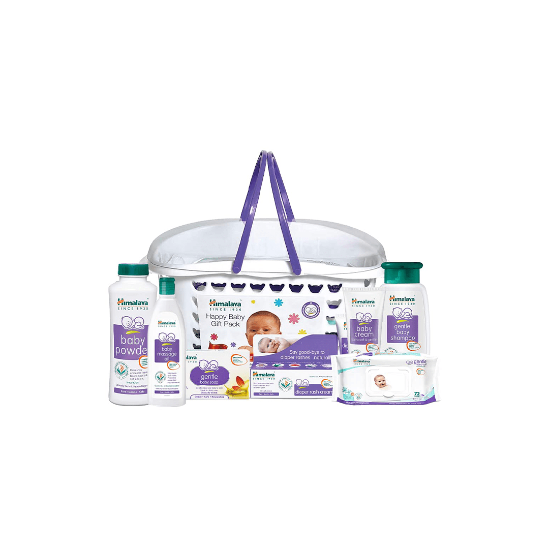 Himalaya Baby Care 7s Set Basket Himalaya Gift Packs Basket Set (0-24 Months)