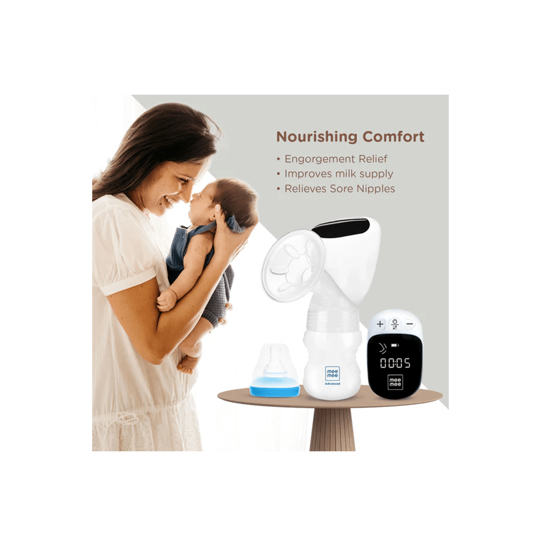 Mee Mee Other Gears Mee Mee Advanced Digital Electric Breast Pump with 3 Modes - Massage, Suction & Let-Down