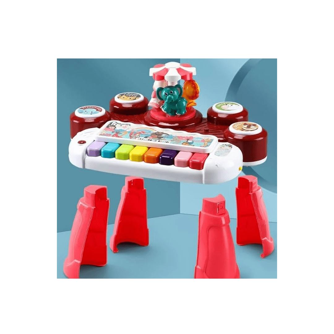 Baan Toys Toys Baan Toys Animal Concert Musical Animal Piano and keyword Toys with Flashing Light & Sound for Kid (2Years+)