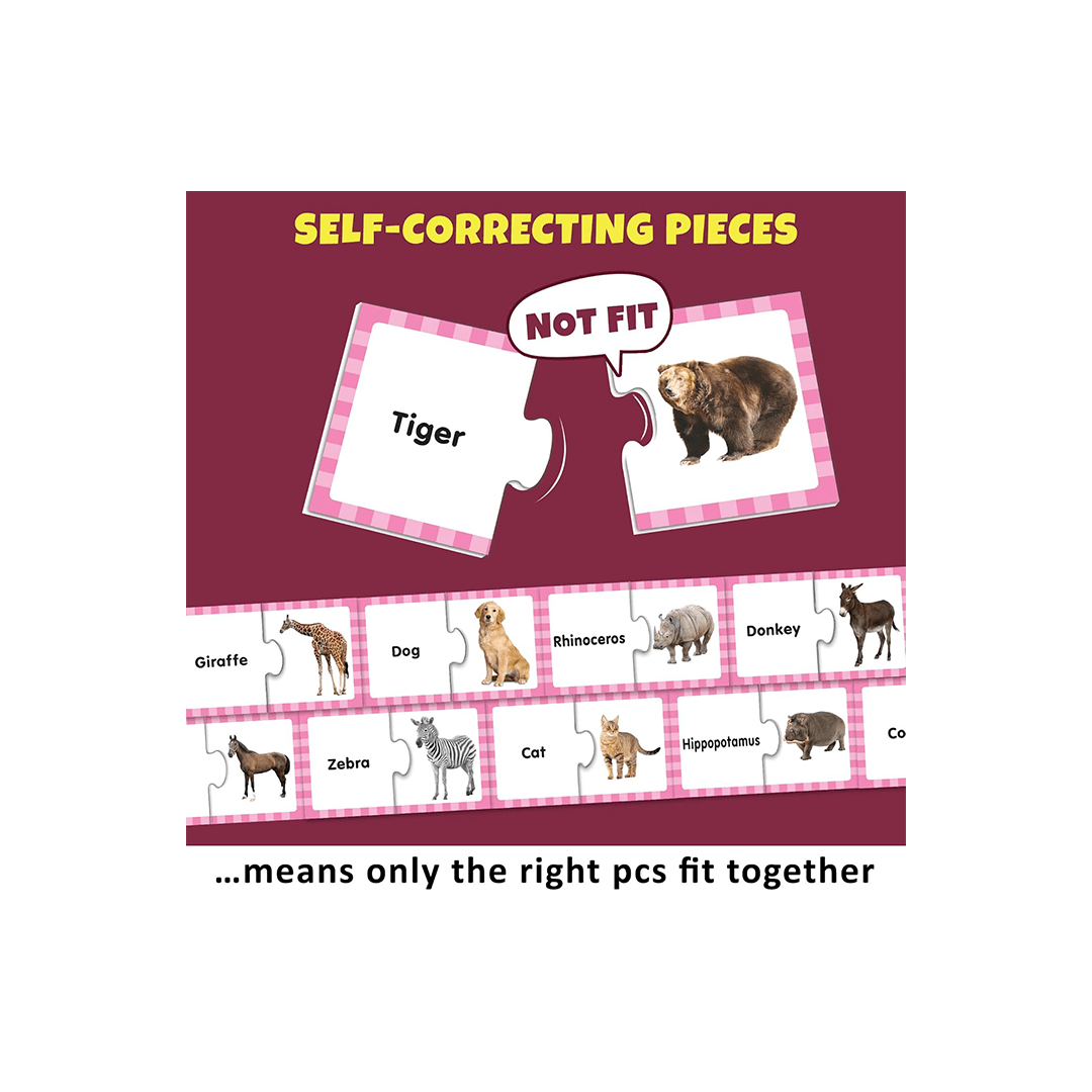 Little Berry Toys Little Berry Animals Early Learning Puzzle for Kids (3-7 Years)