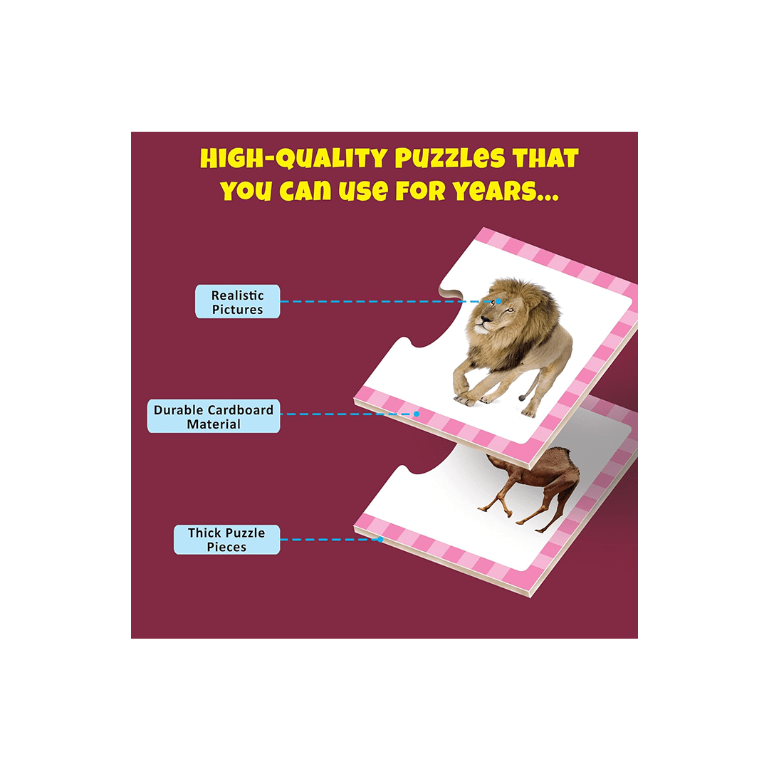 Little Berry Toys Little Berry Animals Early Learning Puzzle for Kids (3-7 Years)