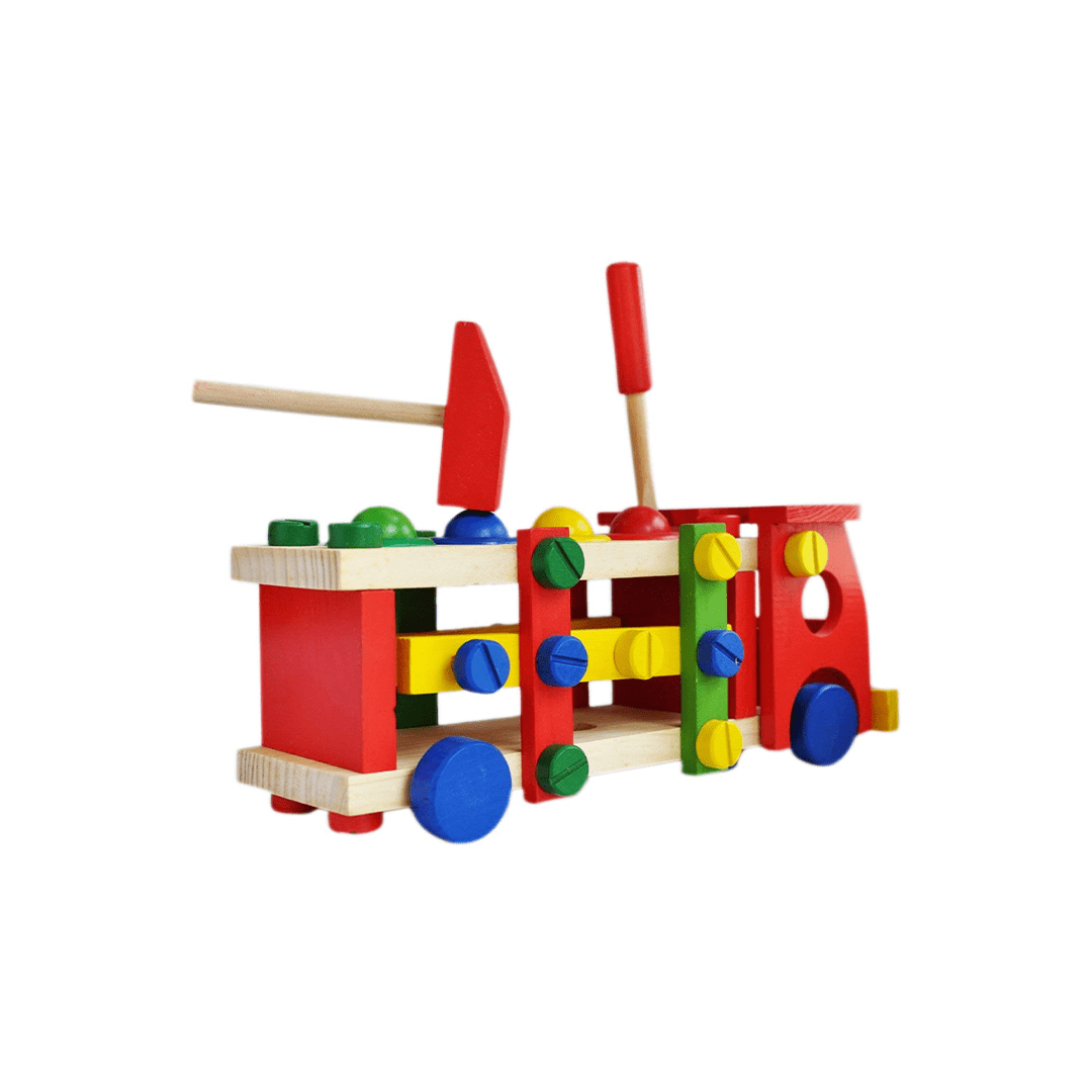 The Clever Clogs Toys The Clever Clogs Assembly Screw Truck (3 Years+)