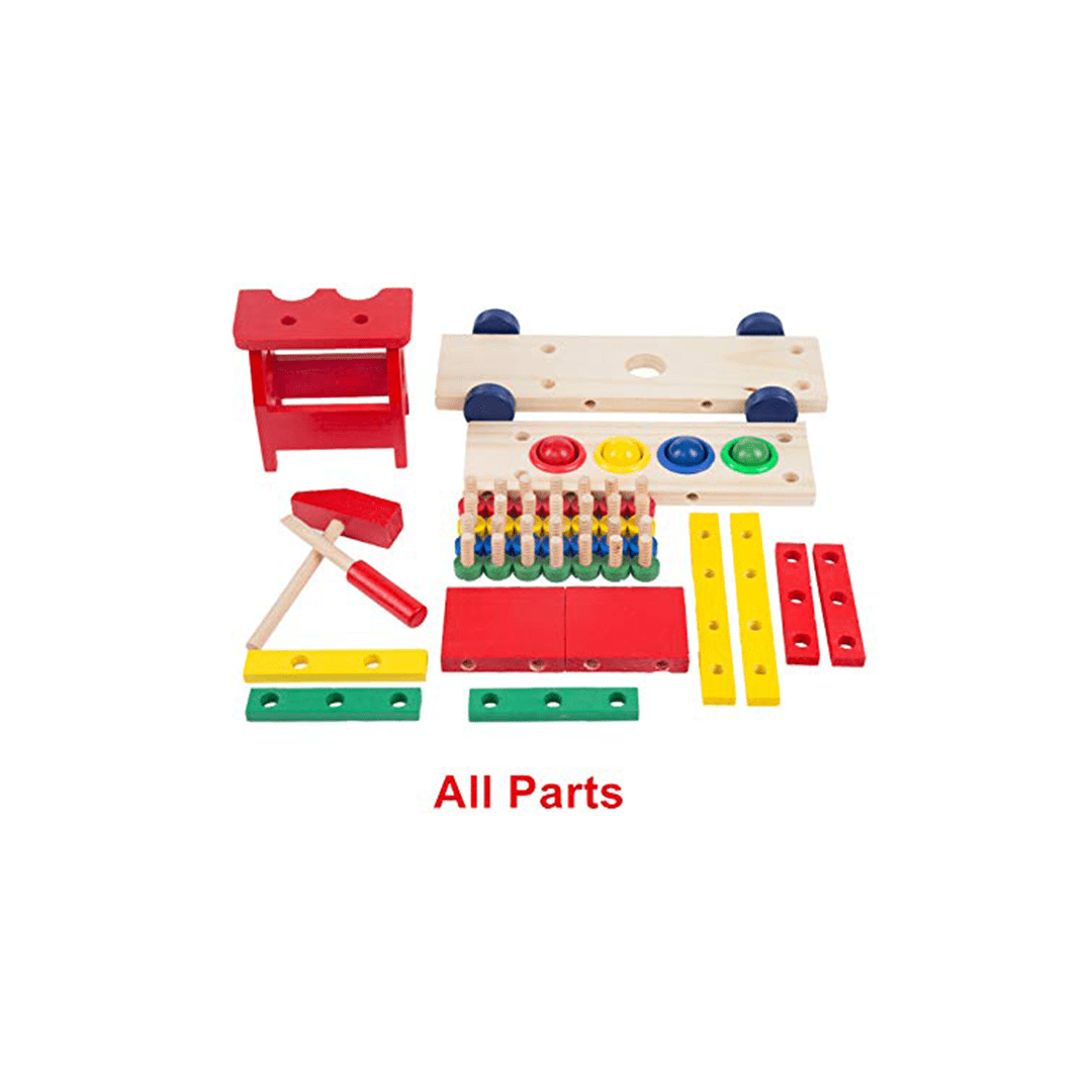 The Clever Clogs Toys The Clever Clogs Assembly Screw Truck (3 Years+)