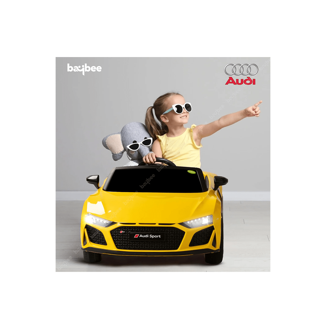 Baybee Ride-ons Baybee Official Licensed Audi R8 Battery Operated Electric Car with Light & Music For Kids (1-6 Years)