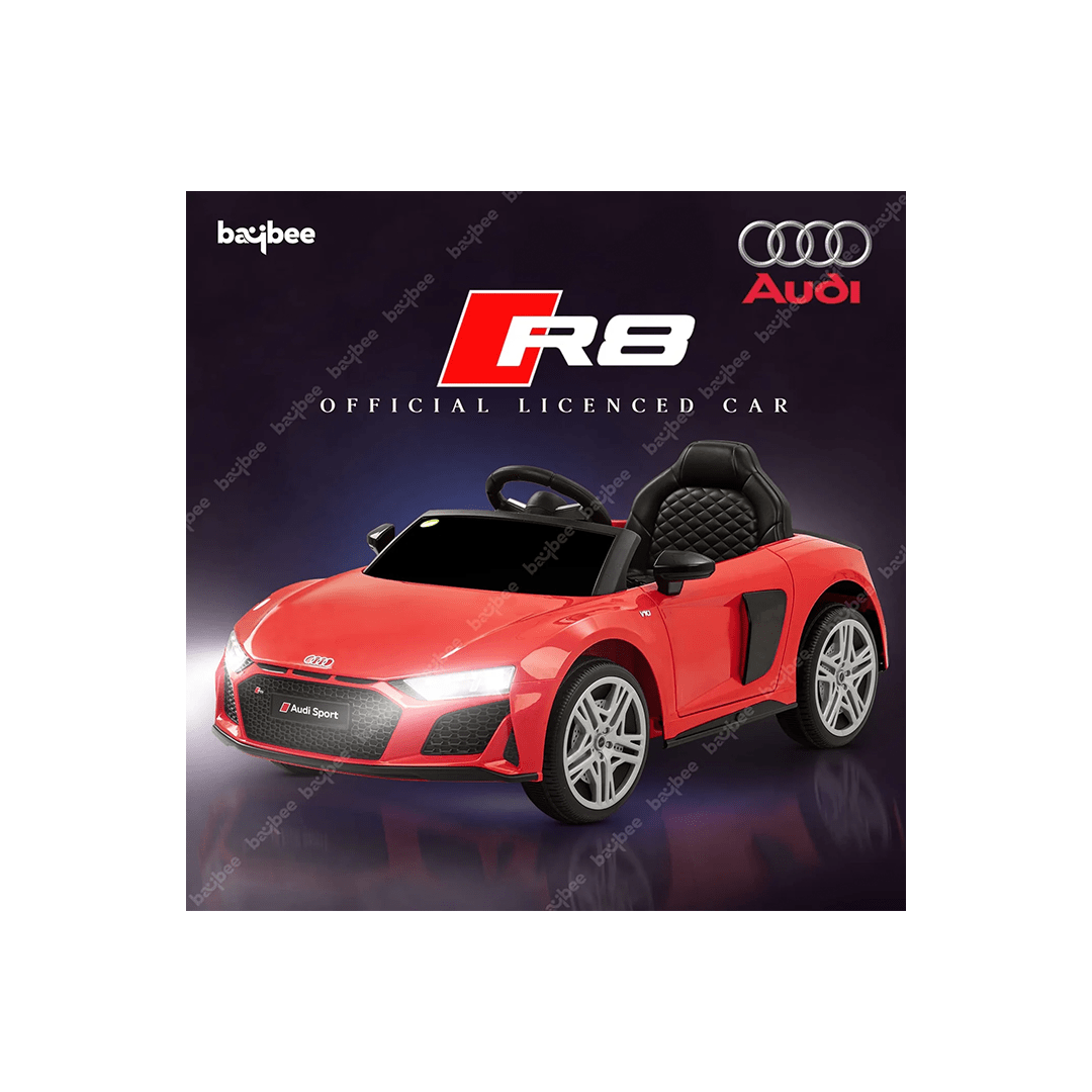 Baybee Ride-ons Baybee Official Licensed Audi R8 Battery Operated Electric Car with Light & Music For Kids (1-6 Years)