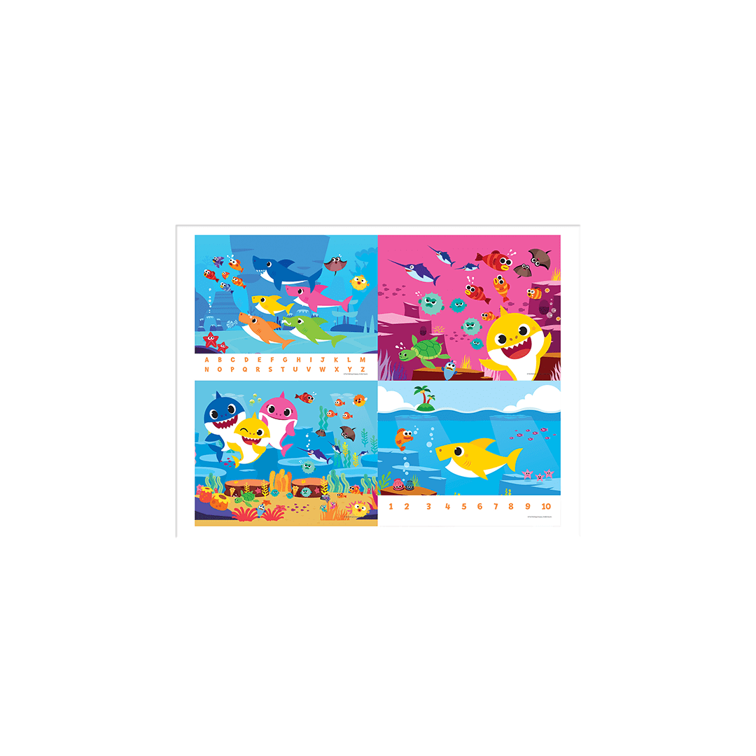 Funskool Toys Funskool BABY SHARK 4 IN 1 PUZZLE (4 years+)