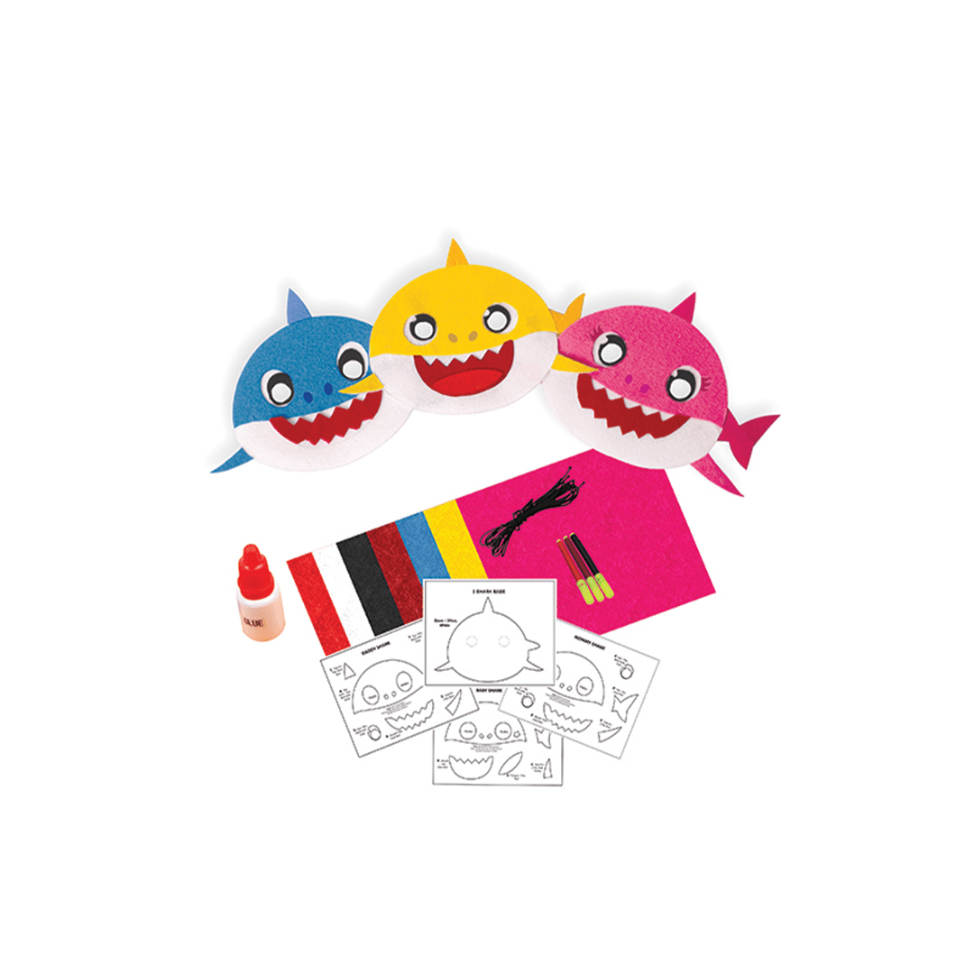 Funskool Art And Craft Kit Funskool Handycrafts BABY SHARK MASK PARTY (5 Years+)