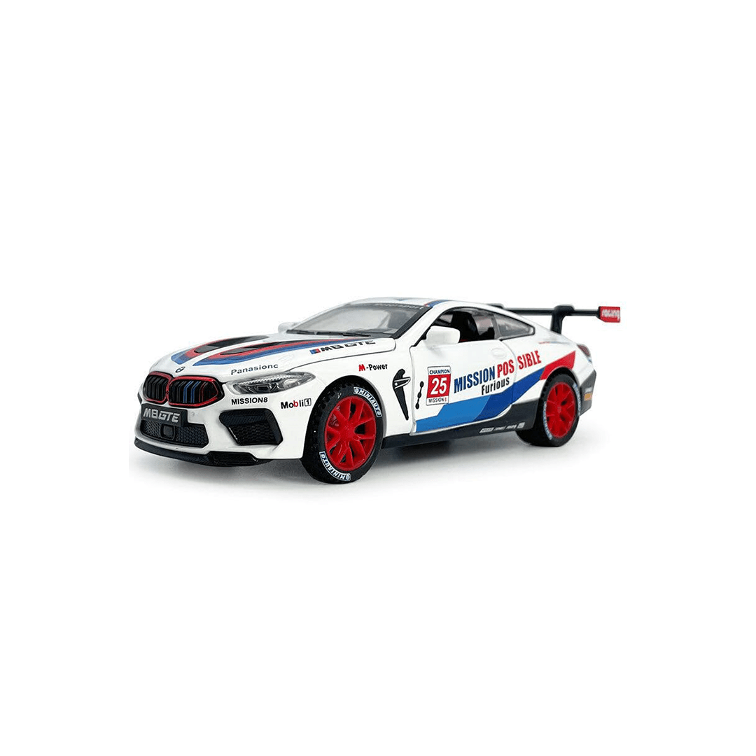 Baan Toys Toys Baan Toys BMW M8 GTE Diecast Toy Car For Kids (6 Years+)