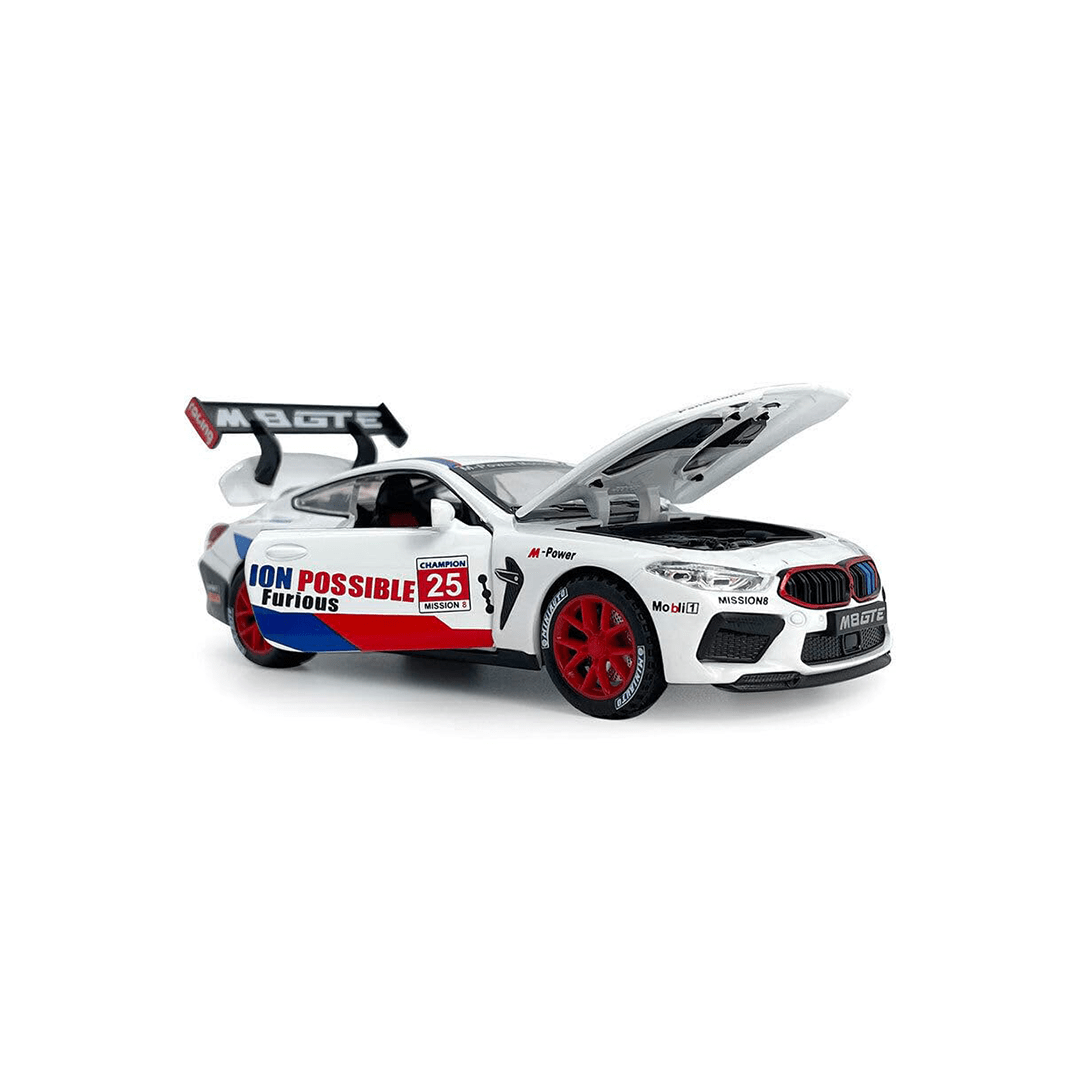 Baan Toys Toys Baan Toys BMW M8 GTE Diecast Toy Car For Kids (6 Years+)