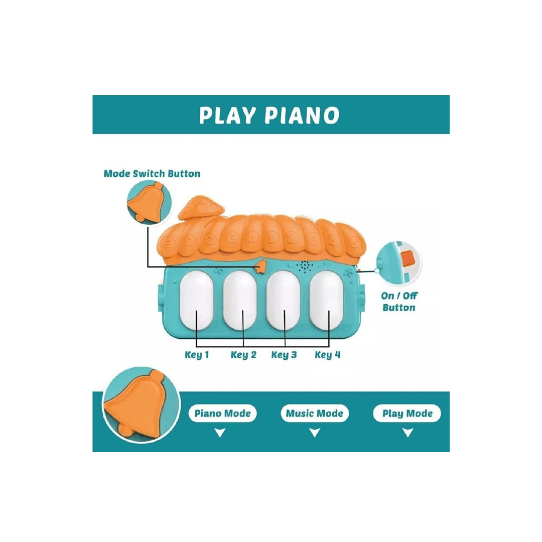 Baan Toys Toys Baan Toys Baby’s Piano Gym and Play Multi-Function Piano Baby Gym(0-2 Years)