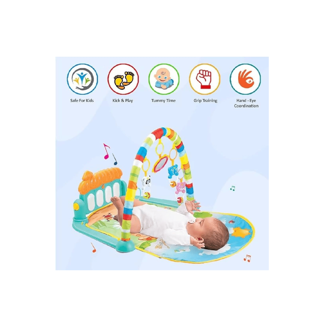 Baan Toys Toys Baan Toys Baby’s Piano Gym and Play Multi-Function Piano Baby Gym(0-2 Years)