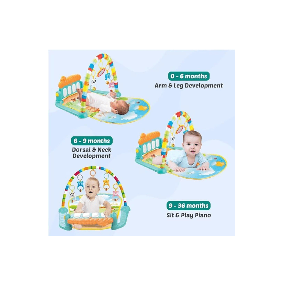 Baan Toys Toys Baan Toys Baby’s Piano Gym and Play Multi-Function Piano Baby Gym(0-2 Years)