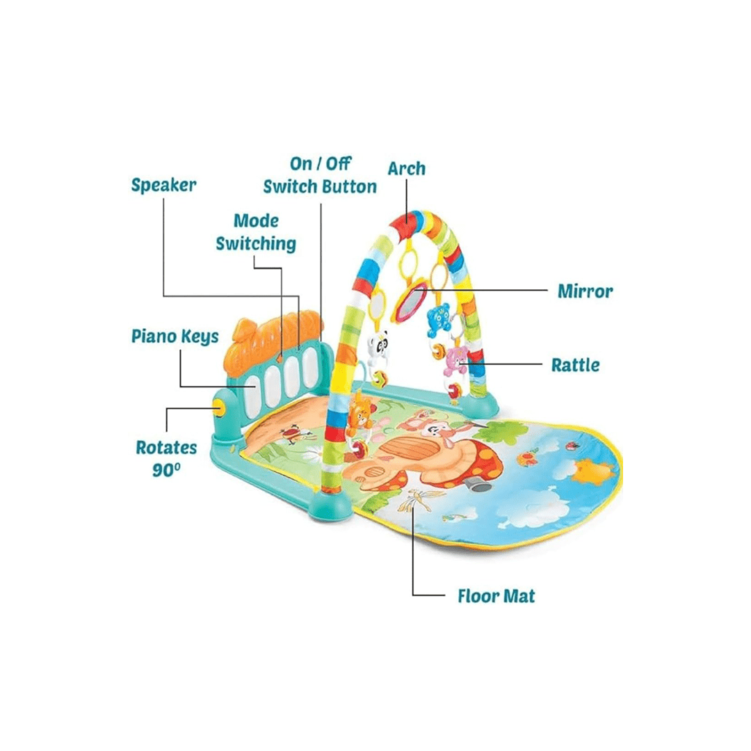 Baan Toys Toys Baan Toys Baby’s Piano Gym and Play Multi-Function Piano Baby Gym(0-2 Years)