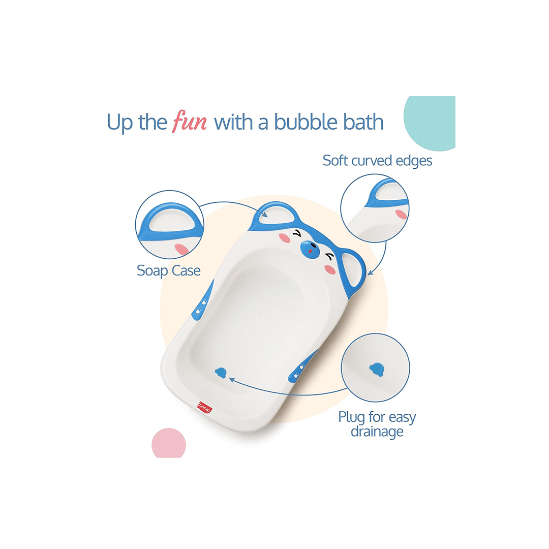 LuvLap Baby Care LuvLap Bubble Baby Bath Tub For Kids (6 Months+)
