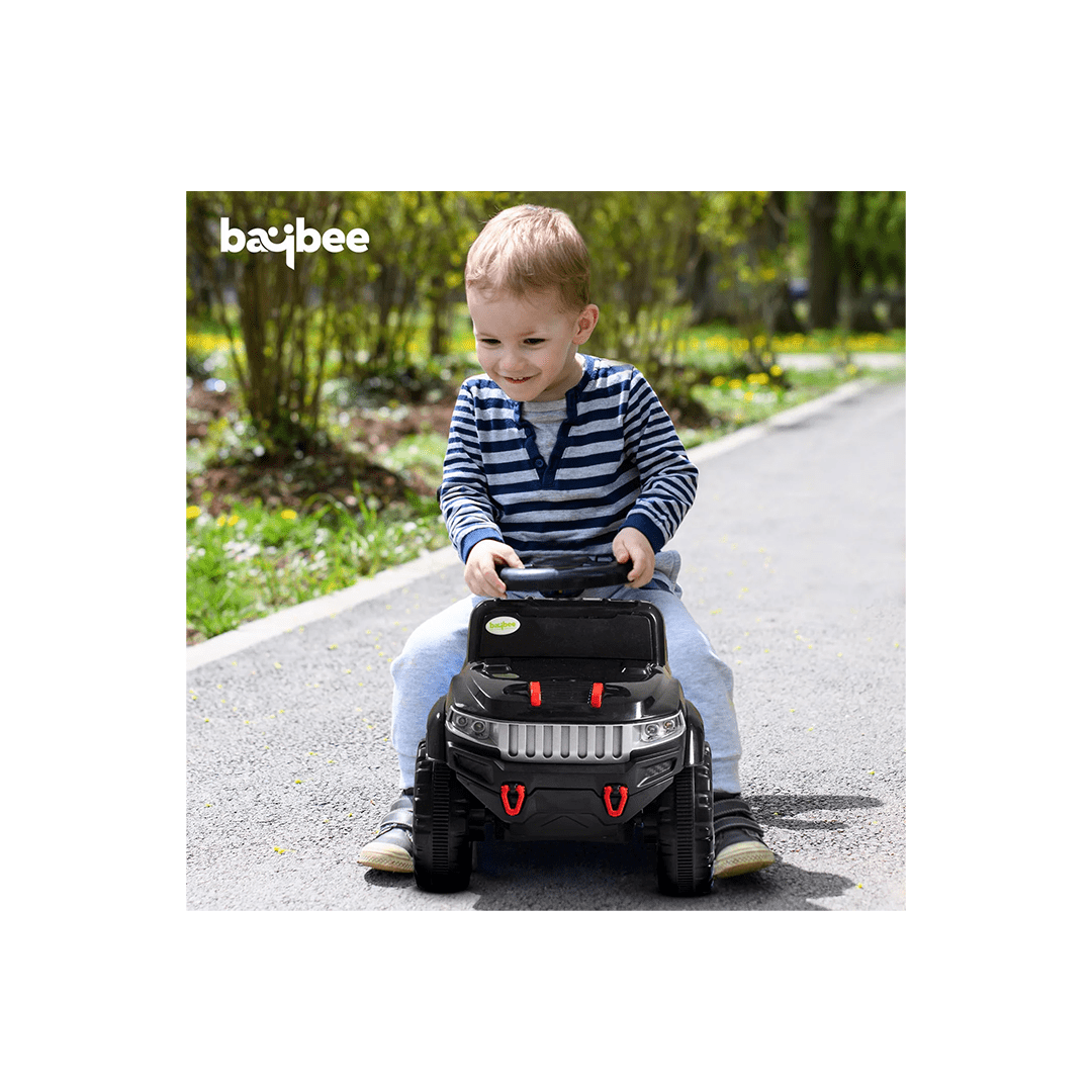 Baybee Ride-ons Baybee Baby Ride on Car for Kids, Push Ride on Toy With Led Light (Speedy)