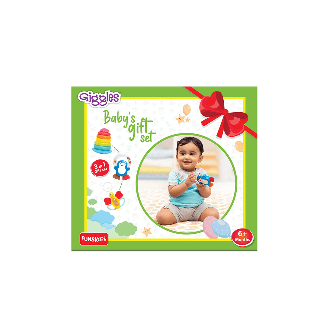 Funskool Toys Funskool Giggles Baby's Gift set (6 Months+)