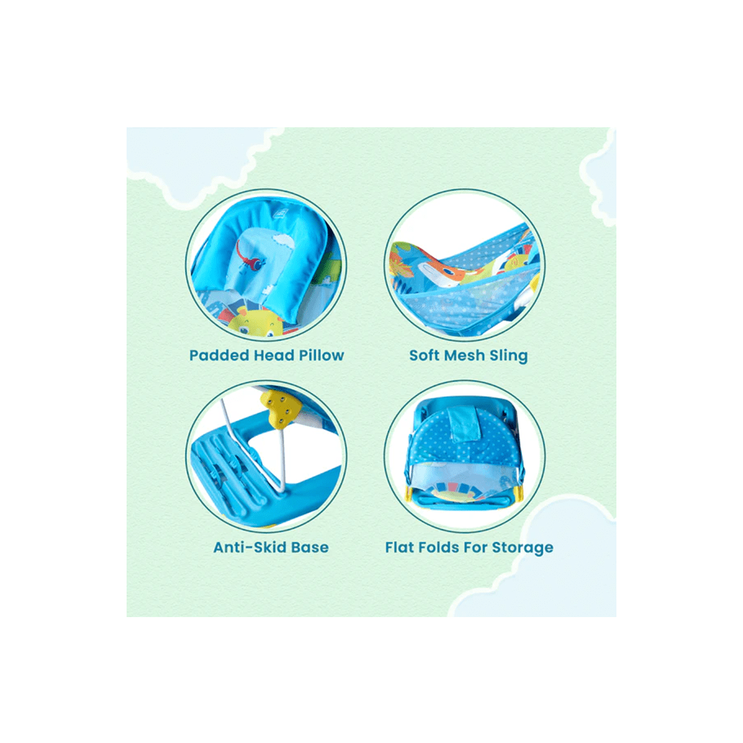 Mee Mee Baby Care Mee Mee New Born Spacious Baby Bather Bath Chair (0-12 Months)