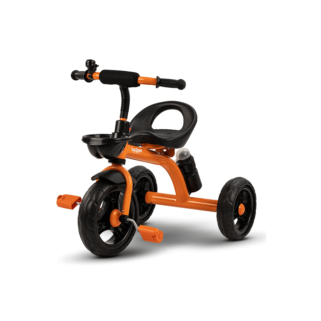 Baybee Ride-ons Baybee Maze Baby Tricycle for Kids with Height Adjustable, Storage Basket & Water Bottle For Kids (2-5 Years)