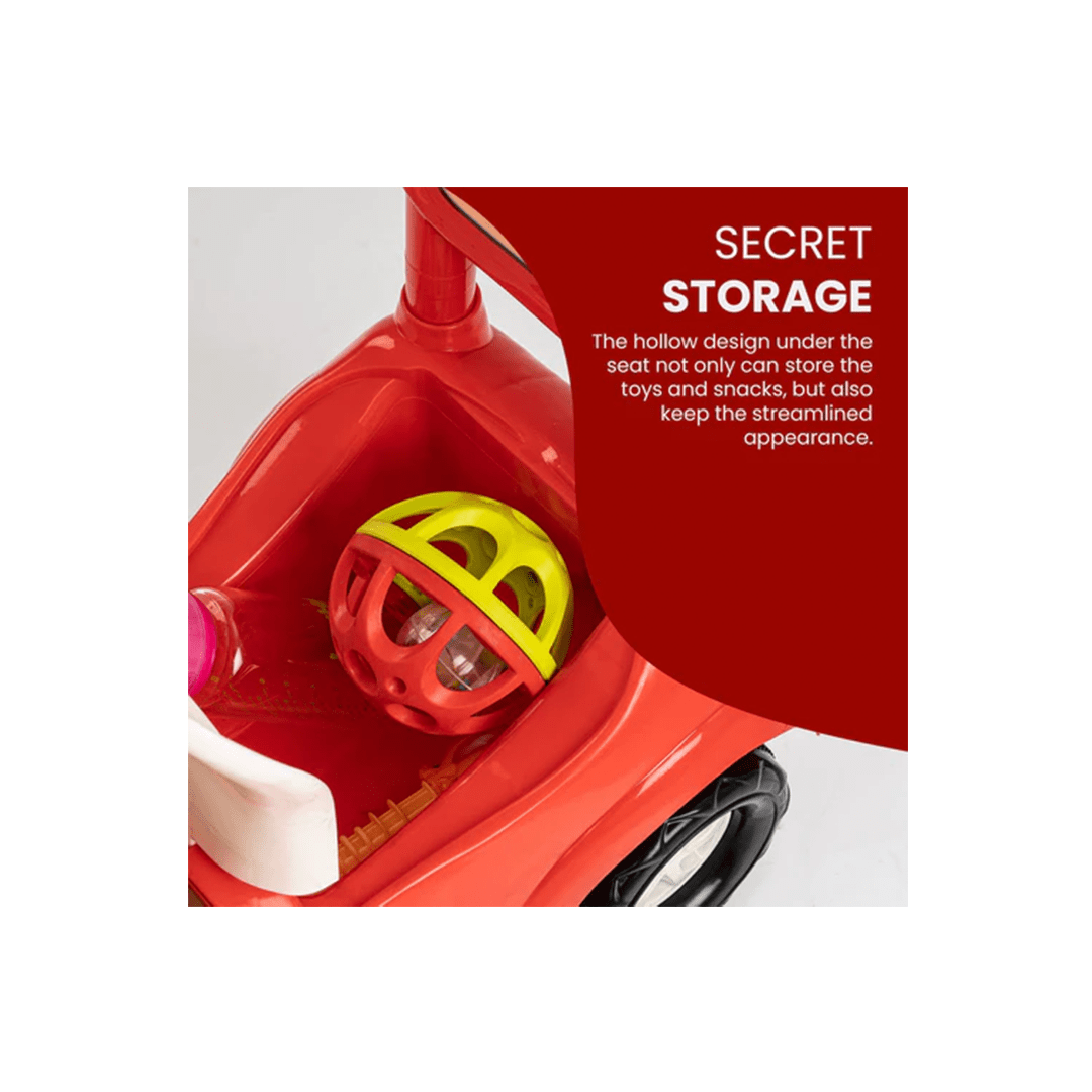 Baybee Ride-ons Baybee Noddy Push Ride on Baby Car for Kids with Music & Horn Button(1-3 Years)