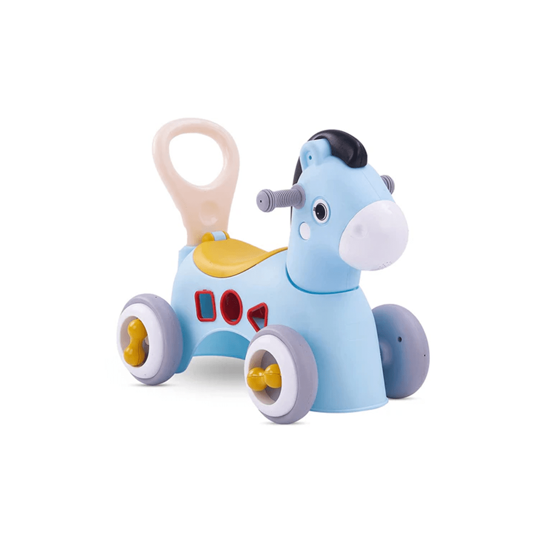 Baybee Ride-ons Baybee Pinto Horse Push Car Rider for Kids with Smooth Wheels Baby Car (1-3 Years)