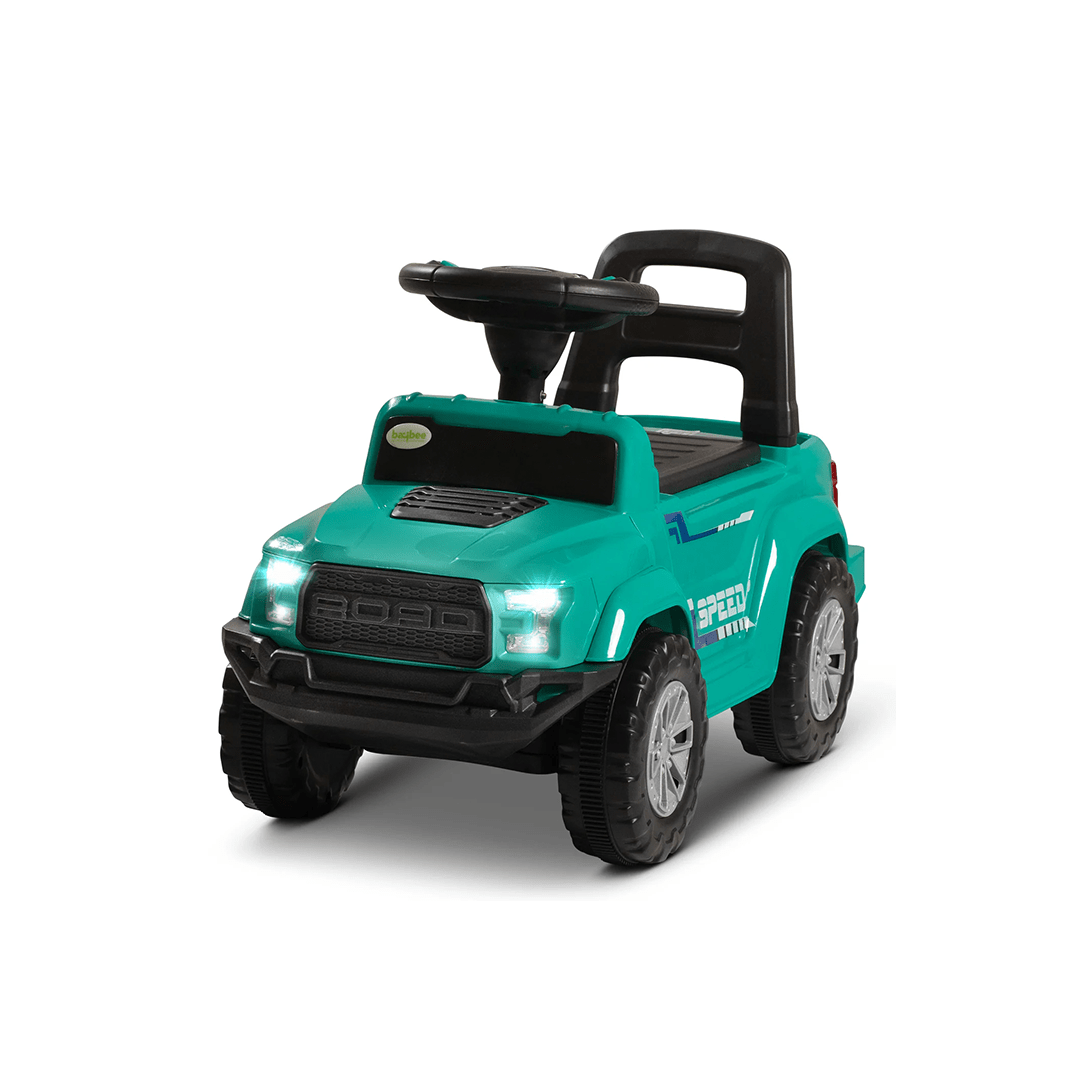 Baybee Ride-ons Baybee Push Ride on Baby Jeep for Kids Toys with LED Light & Storage Bin For Kids (1-4 Years)