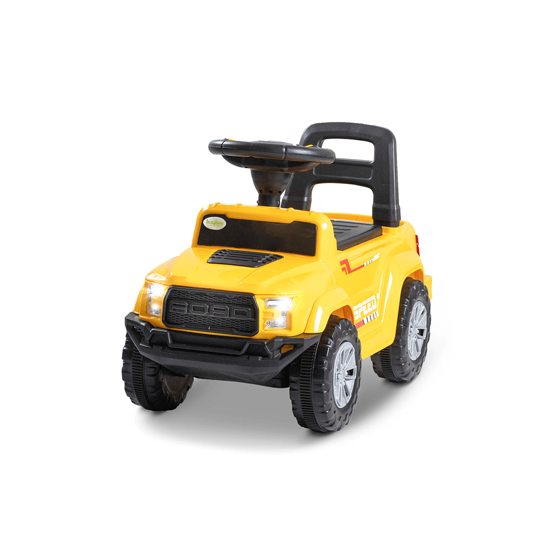 Baybee Ride-ons Baybee Push Ride on Baby Jeep for Kids Toys with LED Light & Storage Bin For Kids (1-4 Years)