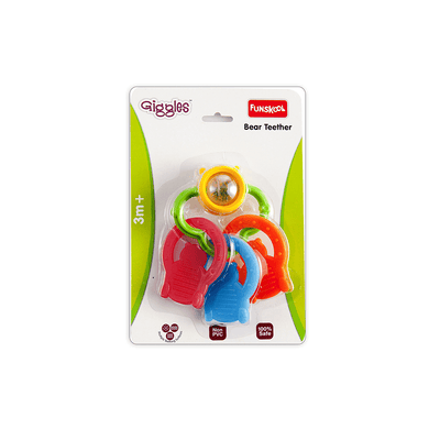 Funskool Toys Funskool giggles Bear Teether (3 Months+)
