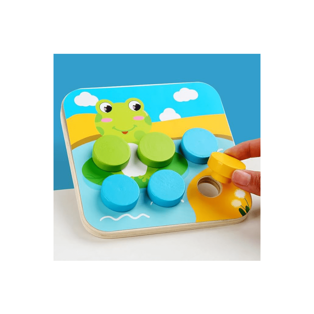 The Clever Clogs Toys The Clever Clogs Big Peg Mosaic (3 Years+)