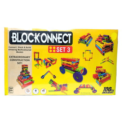 Baan Toys Toys Baan Toys Educational Colorful Block Connect Building Blocks For Kids (3 Years+)