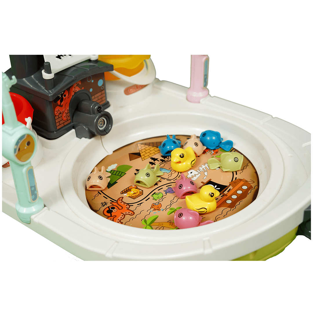 Baan Toys Toys The Magic Lamps Fishing Boat Bath Toy Set For Kids (3 Years+)