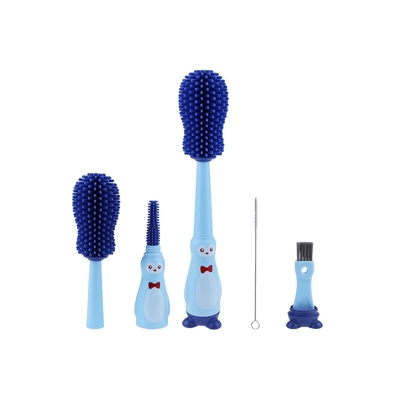 Baan Toys Other Gears Baan Toys 3 in 1 Silicone Scratch Free Bottle Cleaning Brush