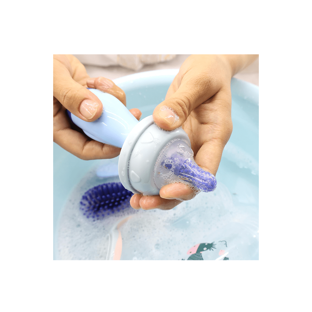 Baan Toys Other Gears Baan Toys 3 in 1 Silicone Scratch Free Bottle Cleaning Brush