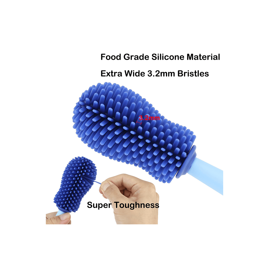 Baan Toys Other Gears Baan Toys 3 in 1 Silicone Scratch Free Bottle Cleaning Brush
