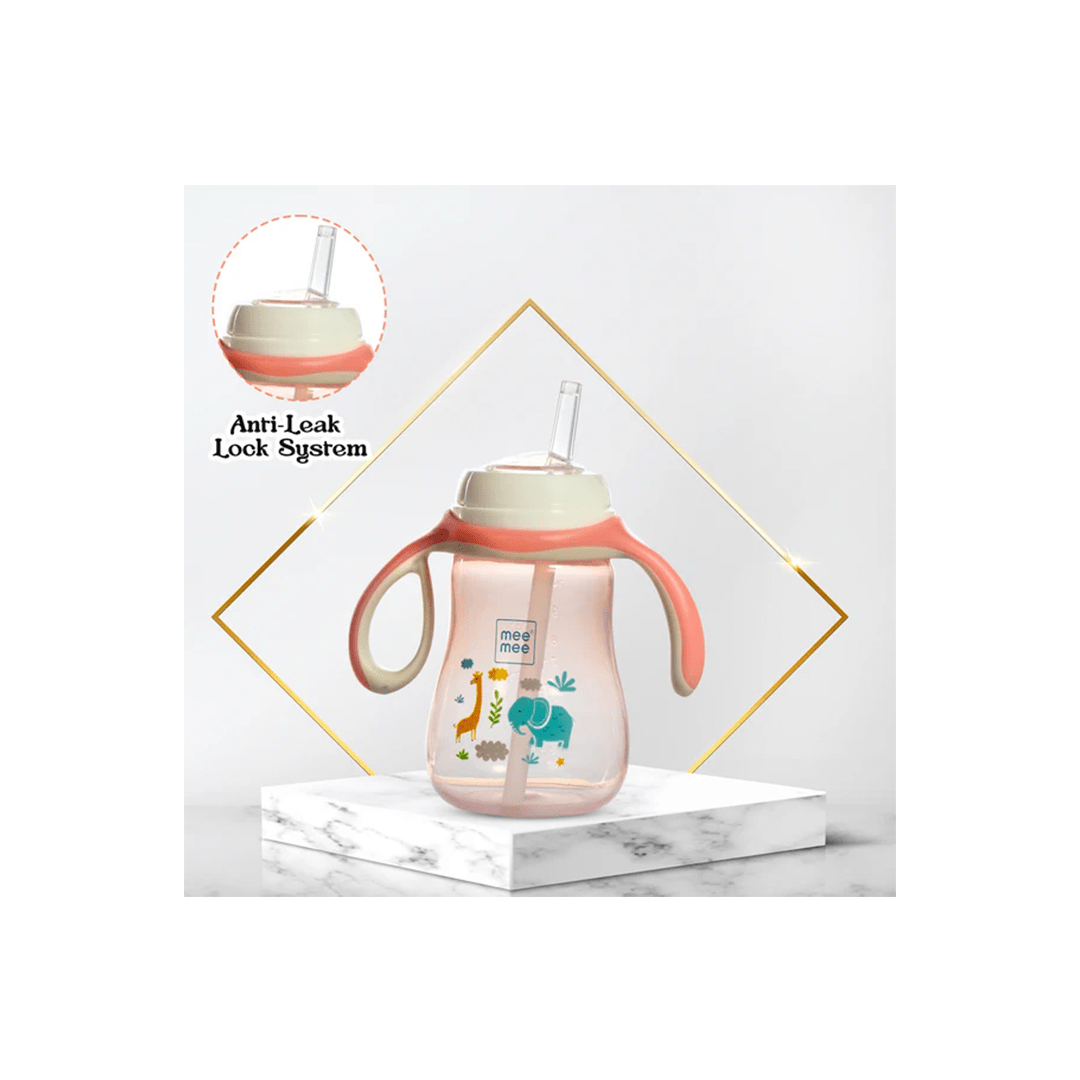 Mee Mee Feeding Products Mee Mee 2 in 1 Spout & Straw Sipper Cup (3 Months+)