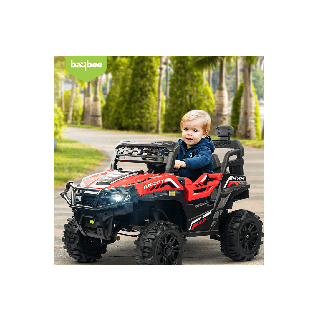 Baybee Ride-ons Baybee Broot Kids Battery Operated Jeep for Kids (1 Years+)