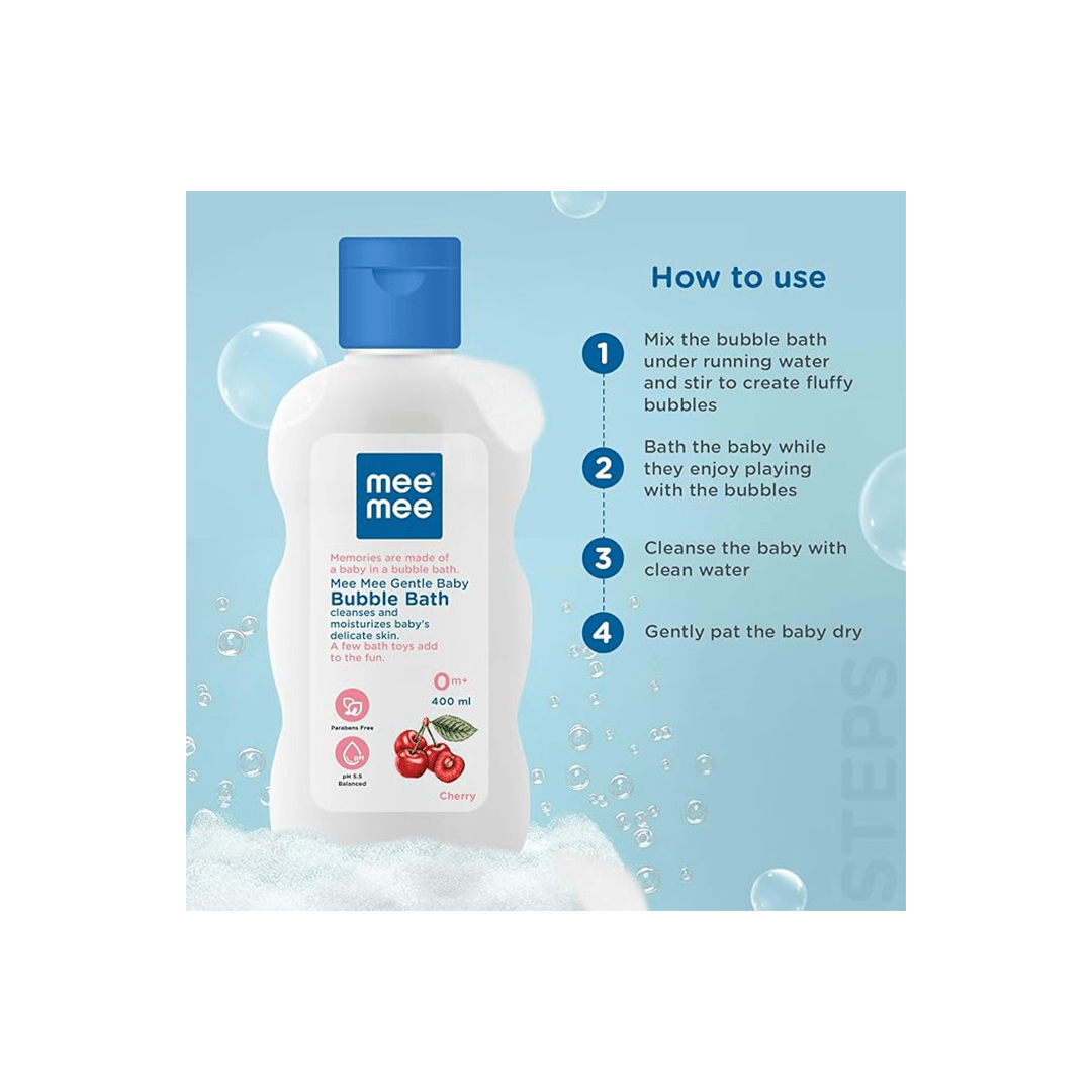 Mee Mee Baby Care Mee Mee Gentle Baby Bubble Bath with Fruit Extracts (1 Months+)