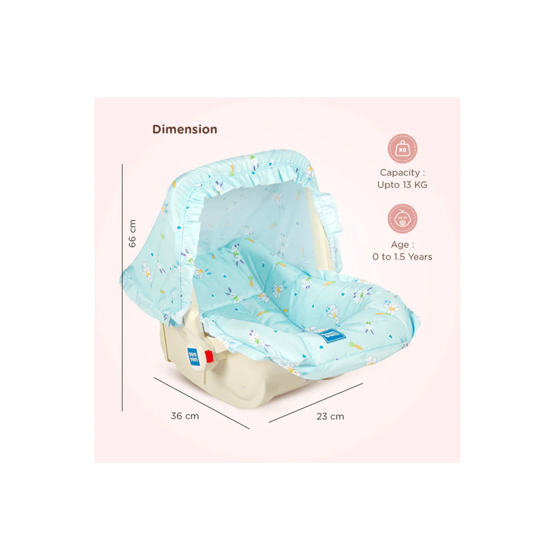 Mee Mee Other Gears Mee Mee 5 In 1 Baby Cozy Carry Cot Cum Rocker (0-9 Months)