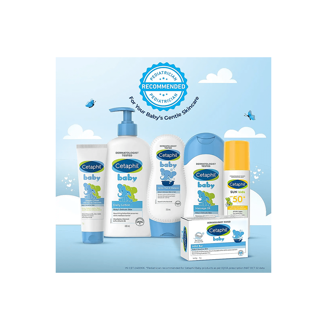 Cetaphil Baby Care Cetaphil Baby Daily Lotion with Shea Butter For Kids and Babies 400ml