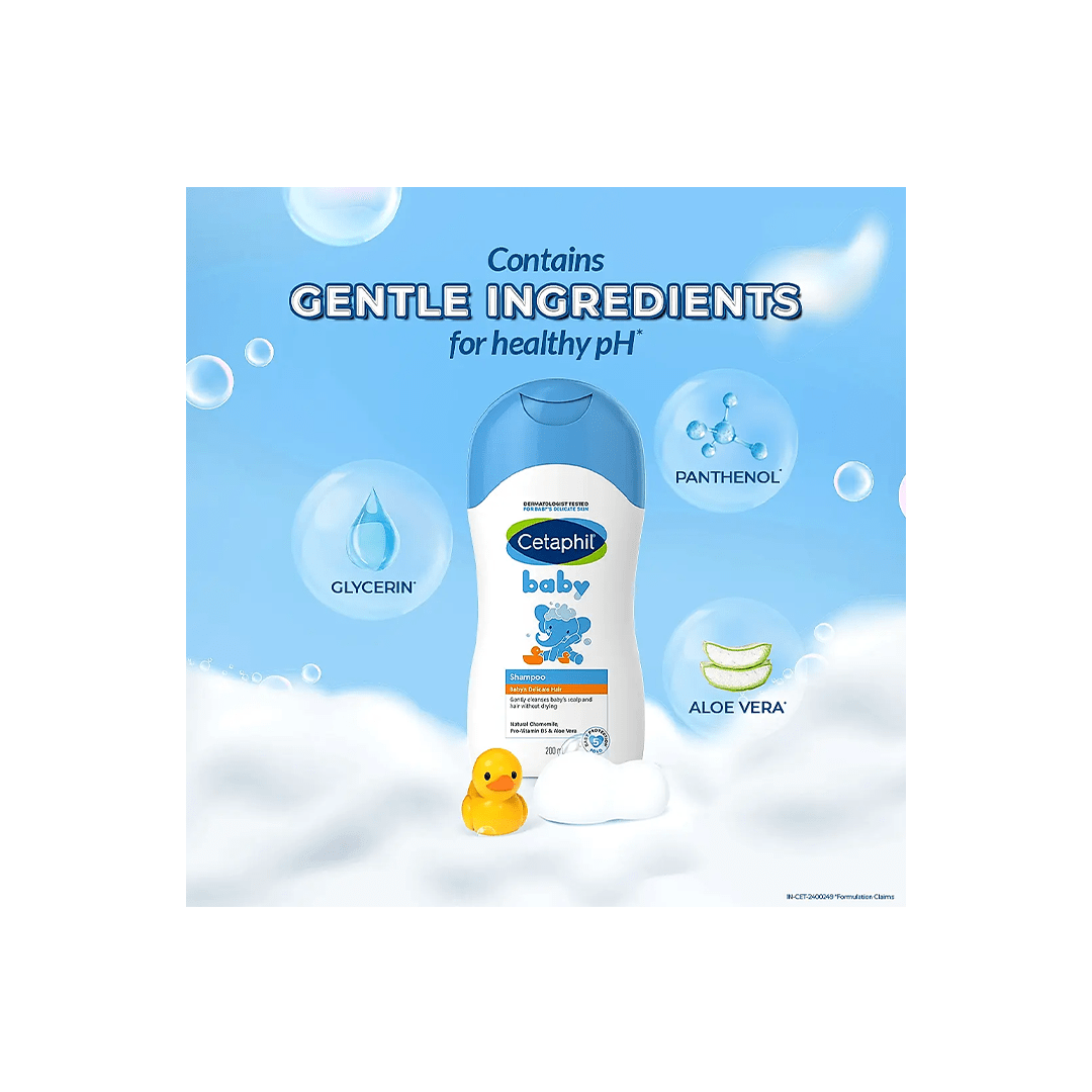 Cetaphil Baby Care Cetaphil Baby Shampoo For Kids and Babies 200ml