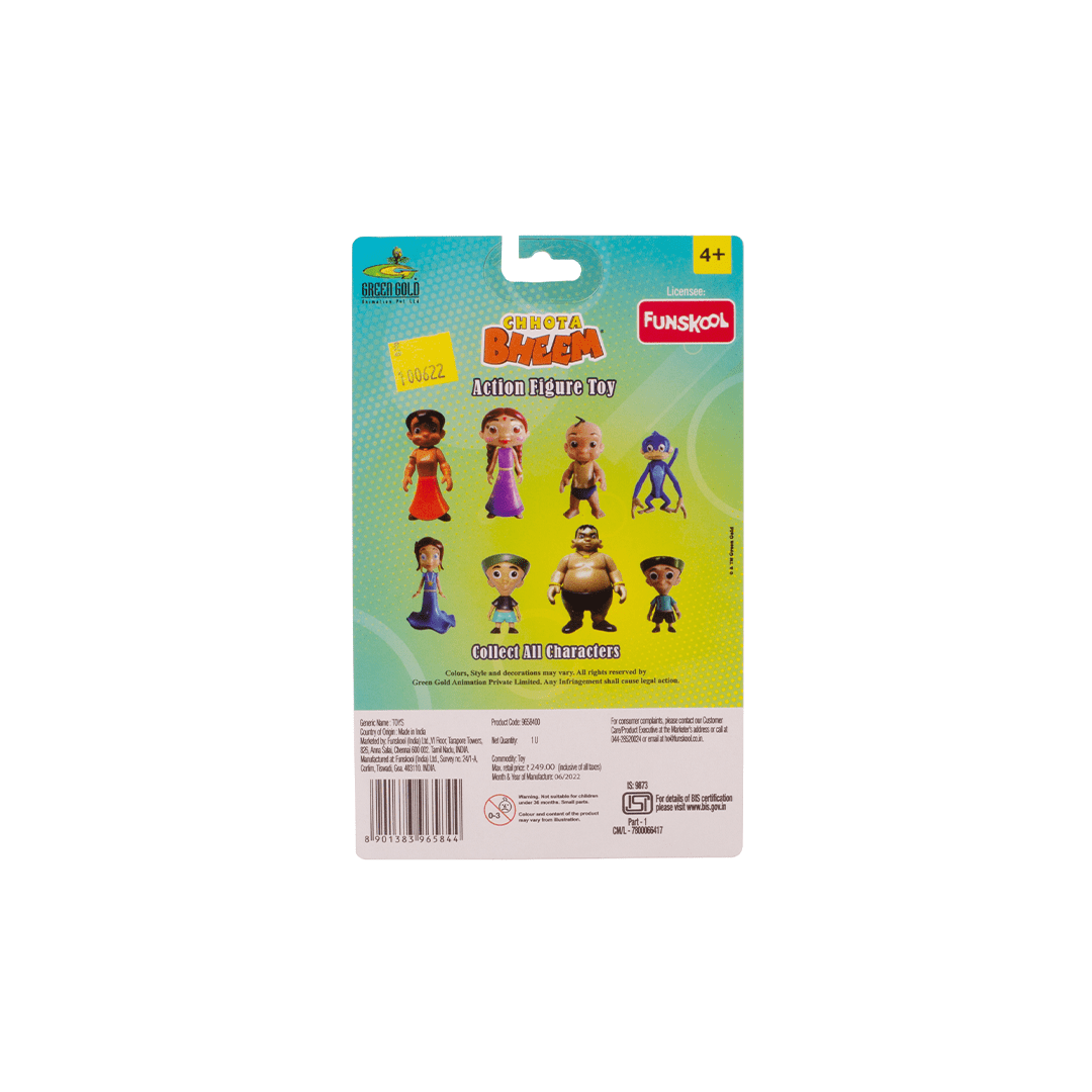 Funskool Toys Funskool Chhota Bheem Action Figure (4 Years+)
