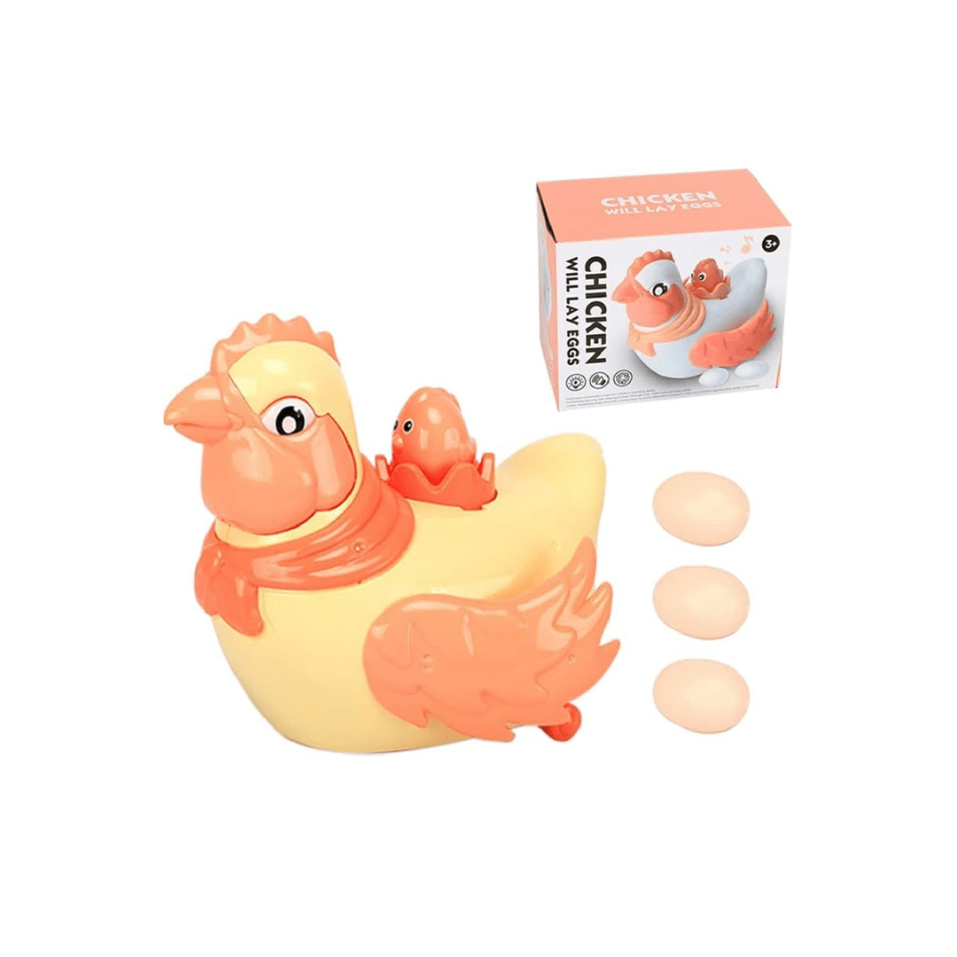 Baan Toys Toys Baan Toys Chicken Laying Eggs Toy (3 Years+)